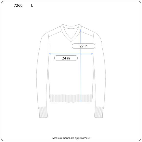 Vintage Chaps Ralph Lauren Preppy Green V Neck Sweater - Men's L - Picture 4 of 4